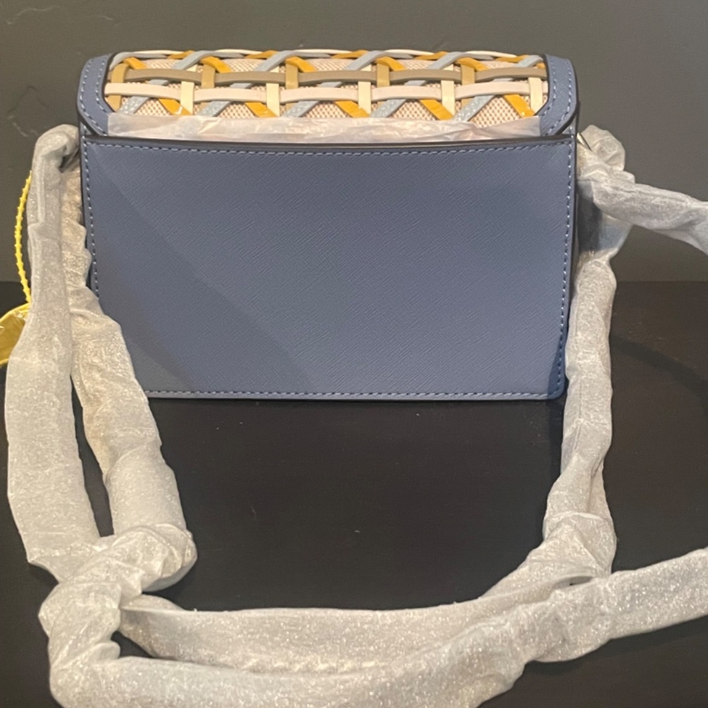 Tory Burch Robinson Woven Mini Shoulder bag - Picture 6 of 7